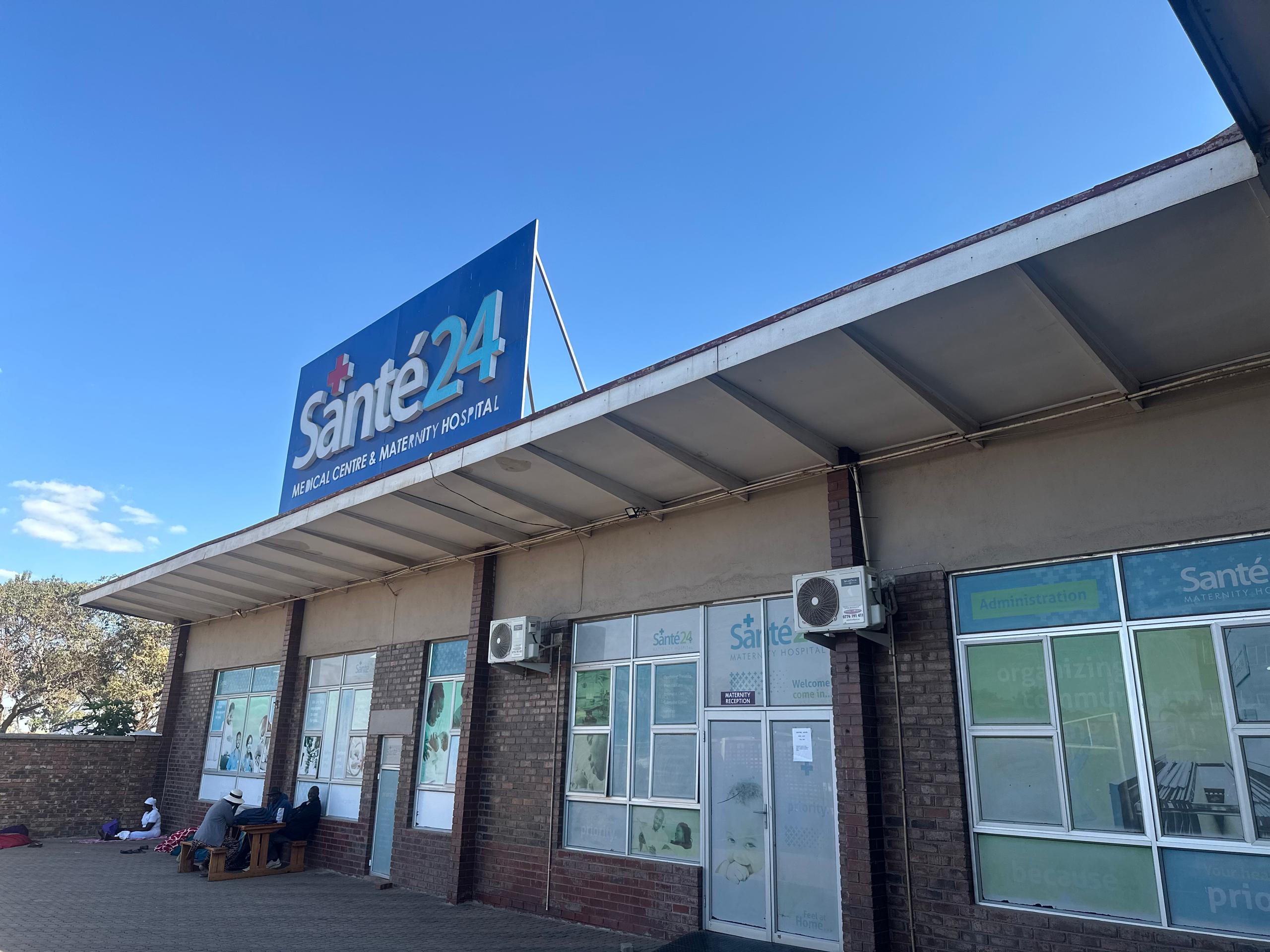 Santé 24hr Medical Centre & Maternity Hospital exterior, Southerton, Harare